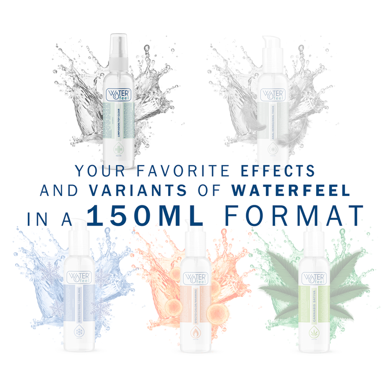 Limpiador de juguetes sterile Waterfeel de 150 ml, botella con líquido para higiene segura de juguetes infantiles.
