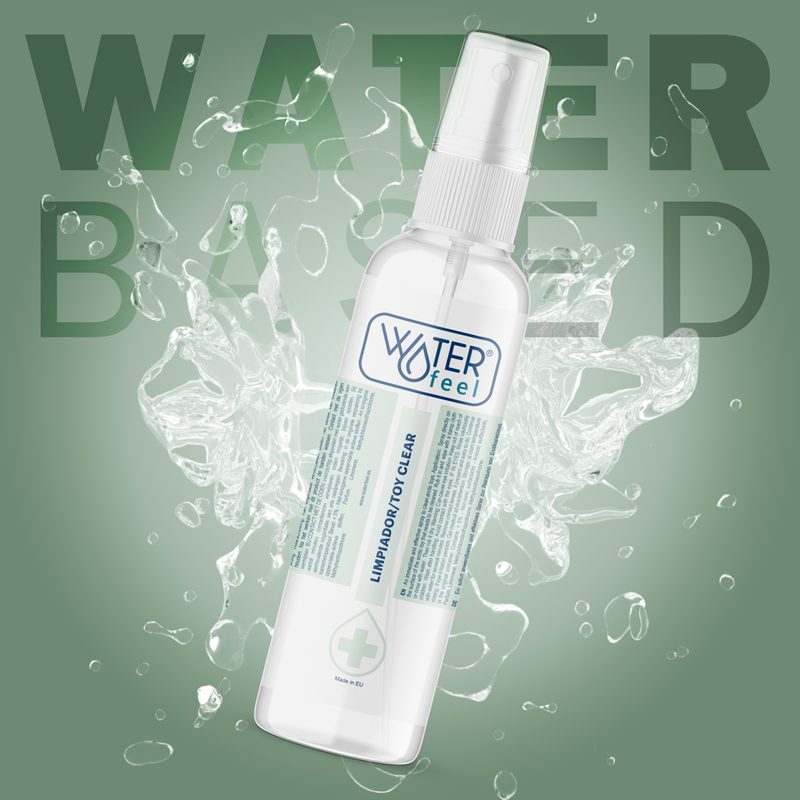 Limpiador para juguetes WATERFEEL Sterile de 150 ml, espuma suave y efectivo para desinfectar juguetes infantiles.
