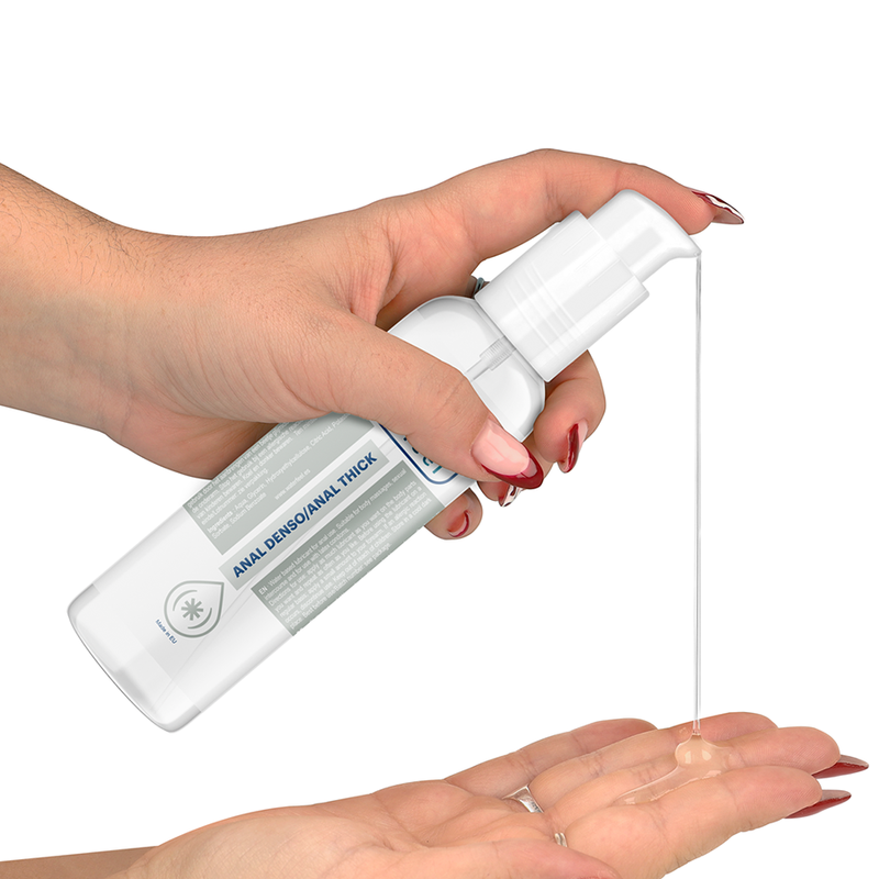 Lubricante anal WATERFEEL de 150 ml en botella, fórmula suave y lubricante para mayor comodidad y facilidad de uso.