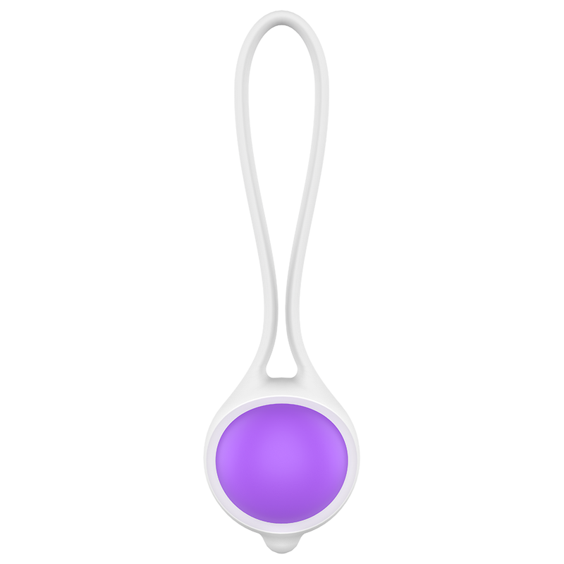Bola geisha de silicona WOMANVIBE KEISY I, diseño elegante y suave para entrenamiento y bienestar femenino, en color negro