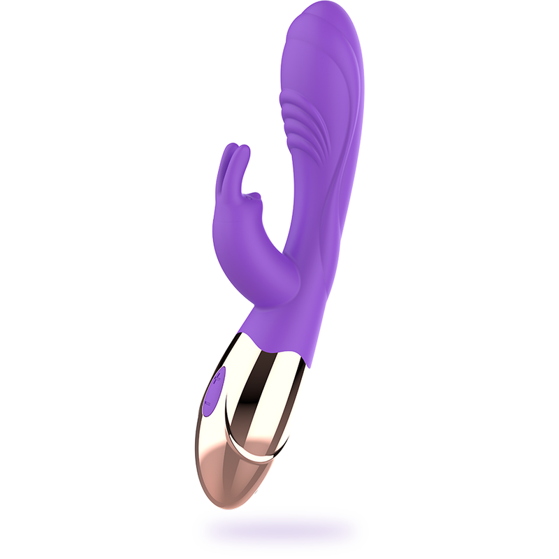 Vibrador recargable de silicona para mujer WOMANVIBE Viora, con diseño ergonómico y suave para uso íntimo.