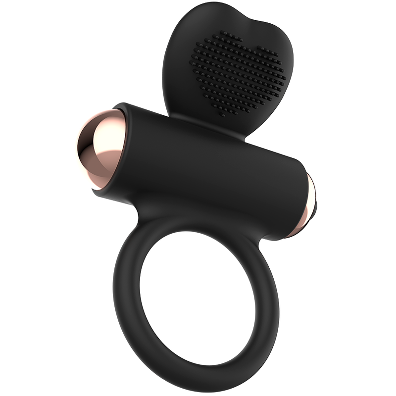 Anillo vibrador de silicona WOMANVIBE Zeus, diseño ergonómico y resistente para uso íntimo femenino.